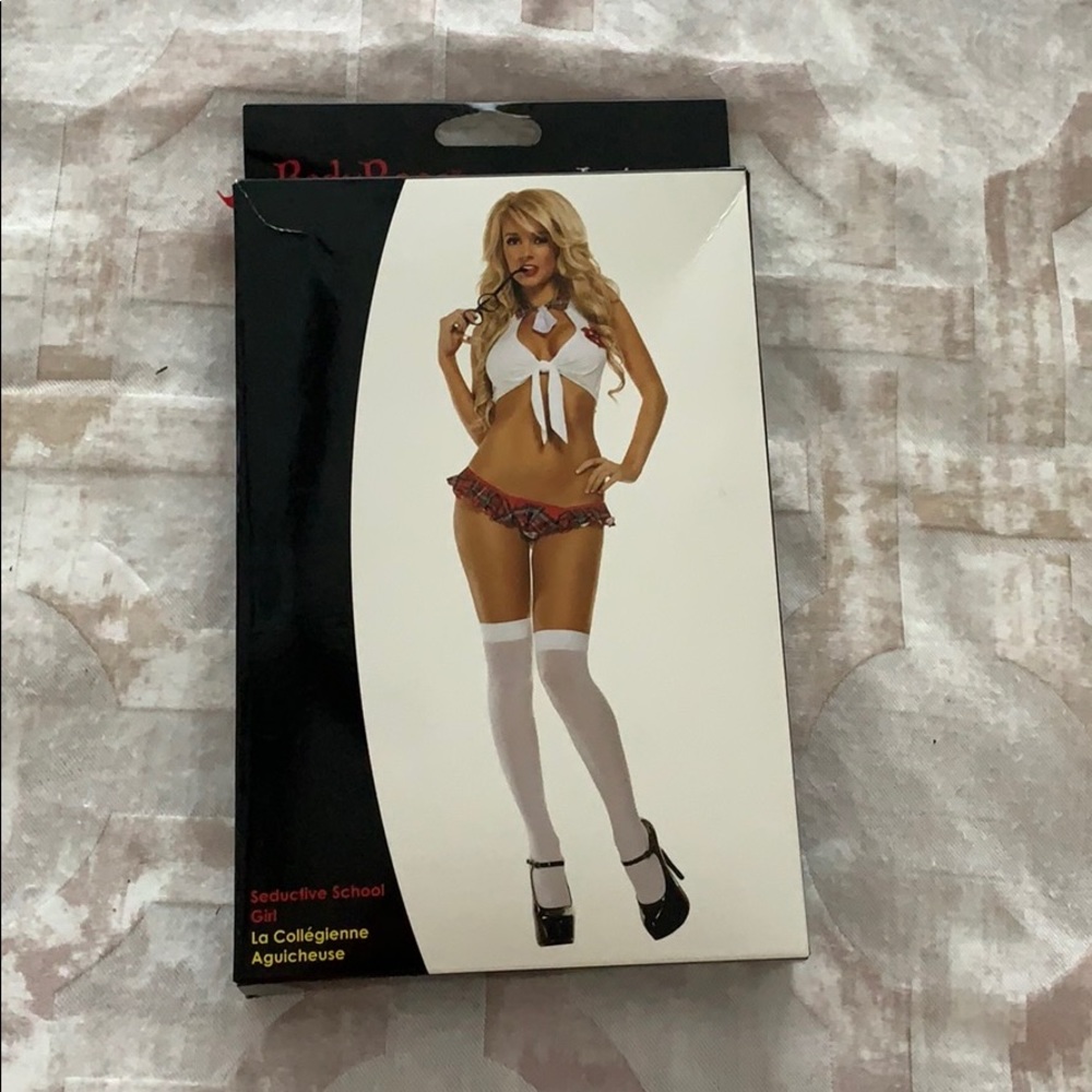 Seductive school girl